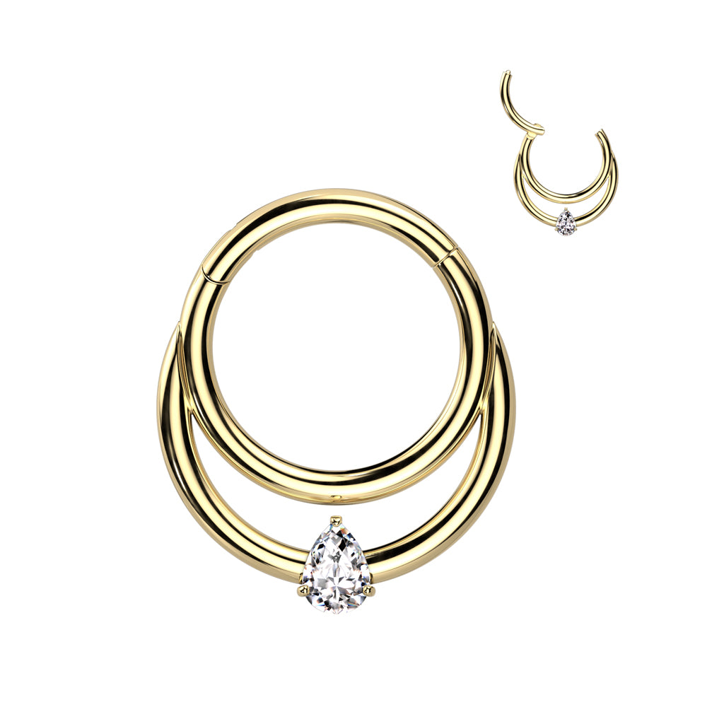 Implant Grade Titanium Hinged Segment Hoop Ring