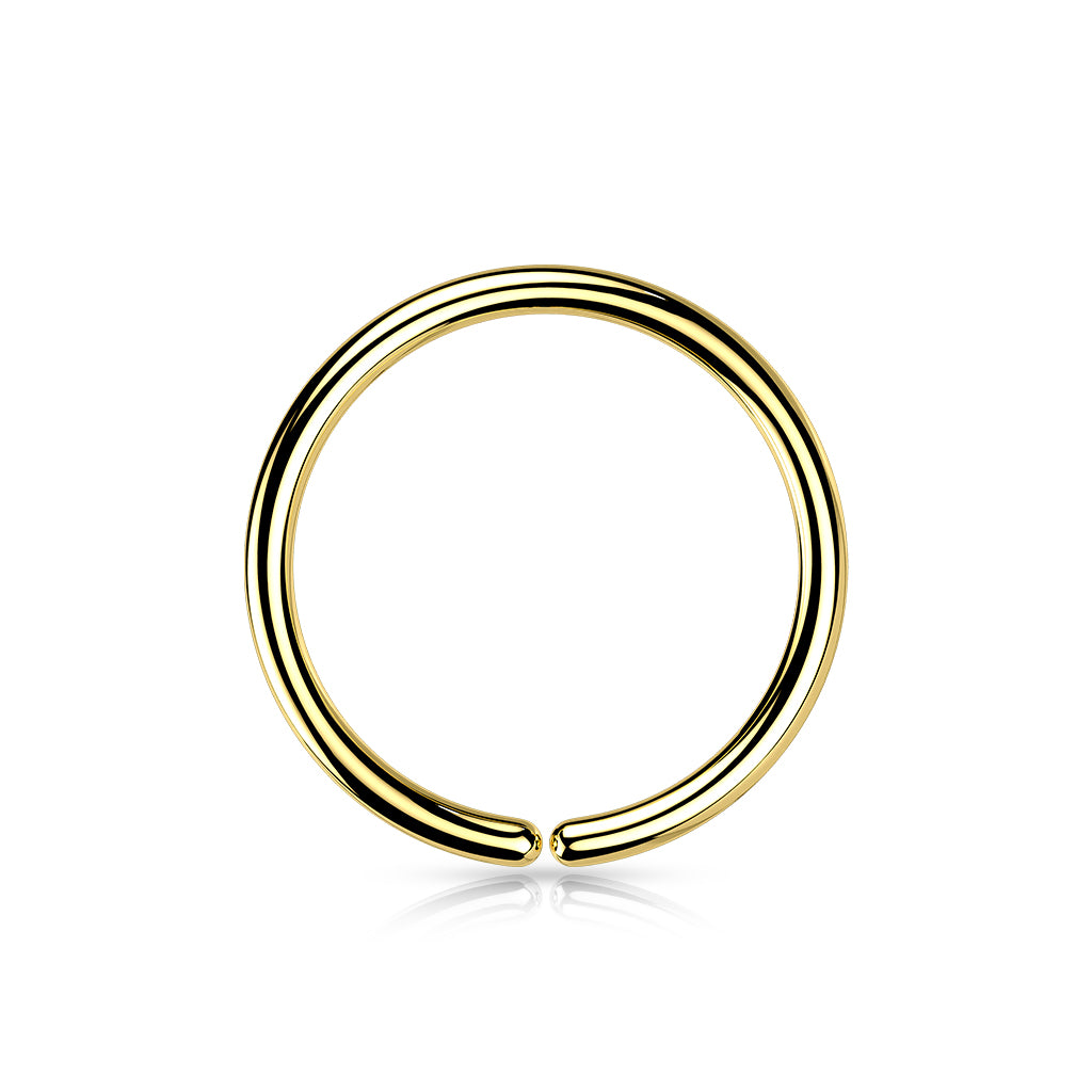 20G Titanium Bendable Hoops For Nose & Ear Piercings