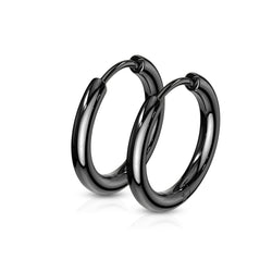 Pair of 20G Stainless Steel Hoop Earrings
